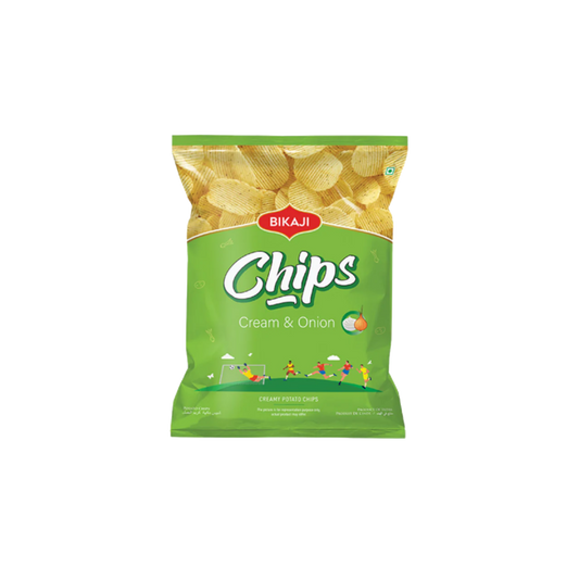 Cream & Onion Potato Chips (40g)
